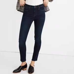 Madewell 9" Mid-Rise Skinny Jeans in Orland Wash: TENCEL™ Denim Edition Size 26